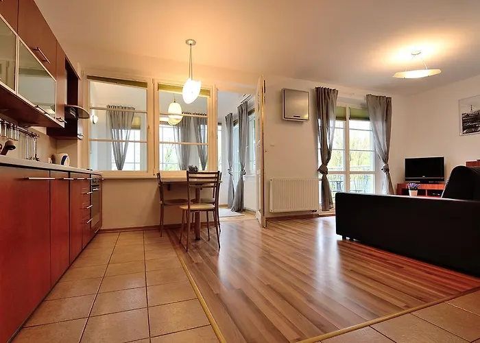 Stylowy Apartament Z Parkingiem Victus By Noclegi Renters