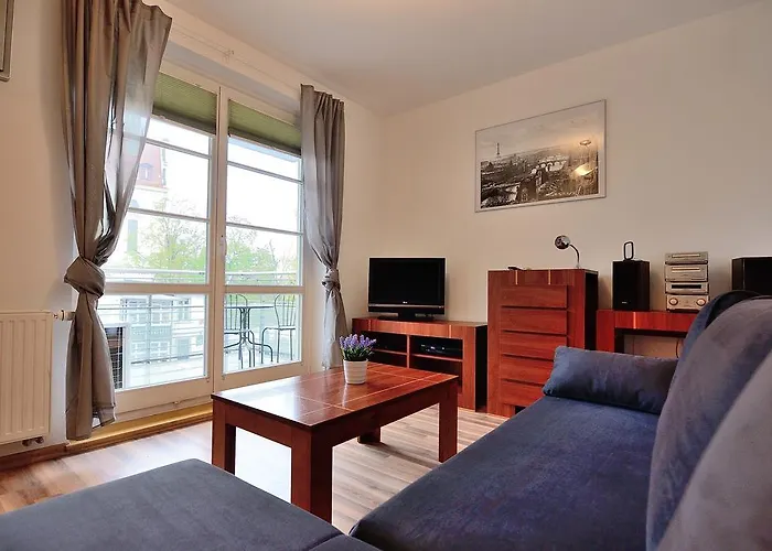 Stylowy Apartament Z Parkingiem Victus By Noclegi Renters